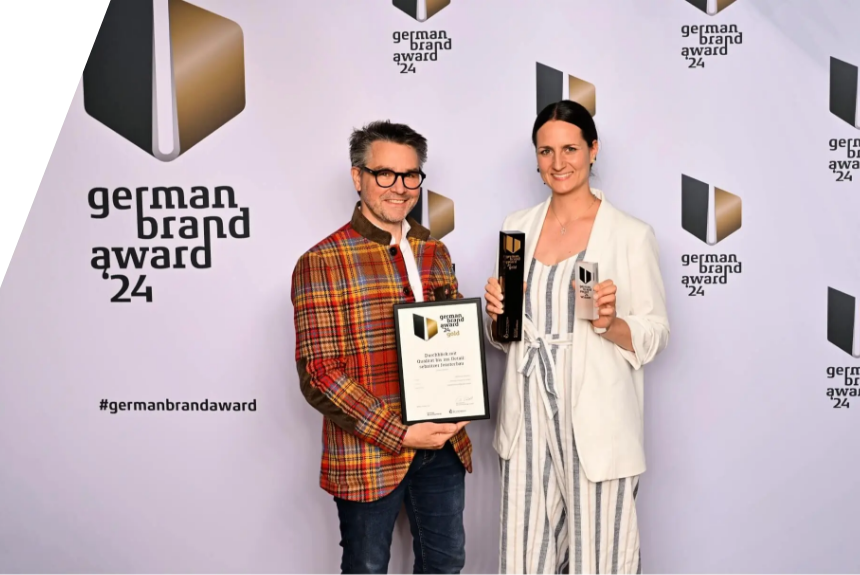 LOHMANN AND FRIENDS gewinnt den German Brand Award 2024 in den Kategorien Gold und Winner