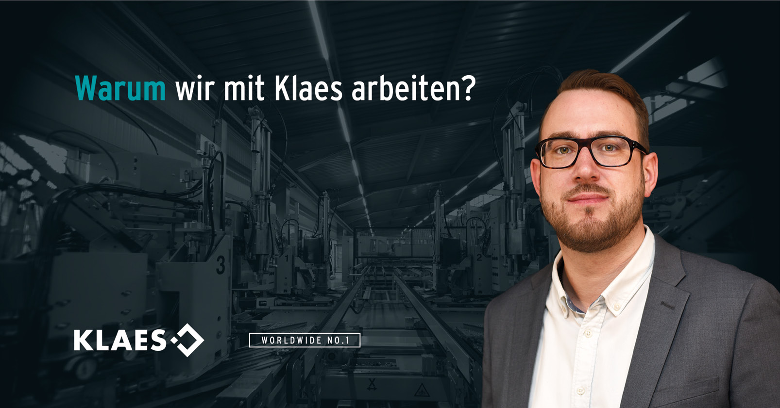 Anzeige von Klaes mit Florian Jehle als Markenbotschafter